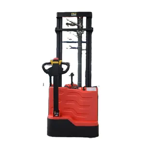 Apilador de carga automática Apilador eléctrico Mini Dumper Autocarga 1100mm Apilador eléctrico portátil para camioneta