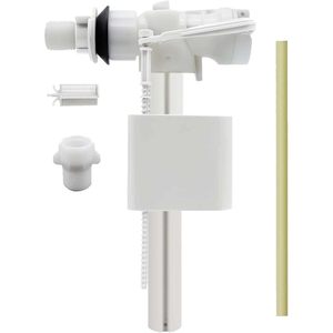 อะไหล่เปลี่ยนวาล์วเติมน้ำชักโครกแบบติดด้านข้าง ขนาด G1/2 พร้อมอะแดปเตอร์ G7/8 ปรับความสูงได้ ใช้ได้กับ Delta - Product Image 1