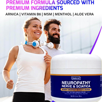 Crème de soulagement des nerfs pour la neuropathie, crème analgésique rapide pour les pieds, soin pour les douleurs au talon, aux articulations et aux muscles