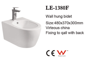 Lavabo Inodoro Montado en la pared Baño Bidé Hospital Cuidado de ancianos Una pieza Cerámica Wc Inodoro Bidé <span class=keywords><strong>Discapacitados</strong></span> Cuidado especial - Product Image 6