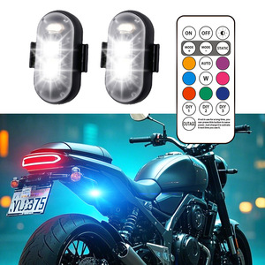 <span class=keywords><strong>Lampe</strong></span> <span class=keywords><strong>stroboscopique</strong></span> télécommandée sans fil <span class=keywords><strong>Lampe</strong></span> d'avertissement LED 7 couleurs Avion Voiture <span class=keywords><strong>Moto</strong></span> Bicyclette RC Drone Flash Indicateur <span class=keywords><strong>Lampe</strong></span> - Product Image 2