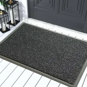 China Pvc Heavy Duty Non Slip Outside Indoor Outdoor Welcome Floor Foot Carpet Door Mat