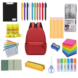 Kit di Cancelleria per il Ritorno a Scuola, Set di Articoli Scolastici per Bambini e Studenti, Kit Essenziale per la Scuola - Product Image 1