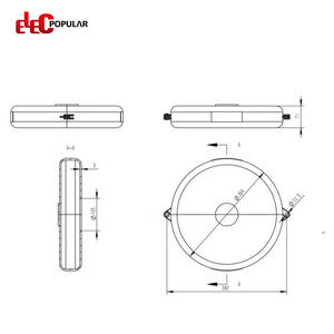 चुनिंदा एलोकप्रिय एब्स रेड रोटिंग फोल्डेबल गेट वाल्व लॉकआउट 254 मिमी 330 मिमी हैंडव्हील लोकप्रिय उत्पाद ताले - Product Image 2