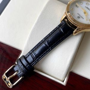 Fashionable and elegant ladies' watch, water-resistant student wristwatch with <b>calendar</b> and rhinestones - Product Image 3