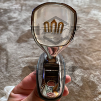 Emblème de badge de capot avant de voiture classique, design luxueux, vintage et élégant, pour Toyota Cressida ancienne, années 93-95