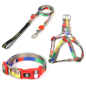 Juego de collares y correas para perros, collar para cachorros, accesorios para mascotas, arnés para perros 2024 - Product Image 1
