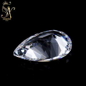 Bán buôn 2x3mm 13x18mm 5A + màu trắng Tổng Hợp Kim Cương lỏng CZ Đá rực rỡ Zircon lỏng đá quý Lê cắt Cubic Zirconia - Product Image 5