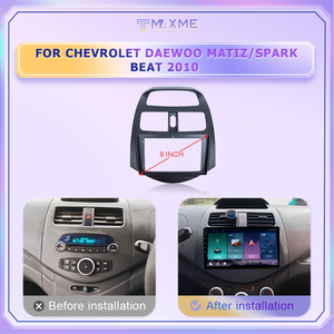 Cadre de DVD de voiture fabricant pour <span class=keywords><strong>CHEVROLET</strong></span> Daewoo <span class=keywords><strong>Matiz</strong></span>/Spark/Baic/Beat auto cadre électronique LHD RHD panneau stéréo de voiture ABS durable - Product Image 5