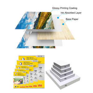 MR.R Tek Taraflı Yüksek Parlaklıkta Inkjet Fotoğraf Kağıdı 210x297mm Paket Başına 100 Yaprak 135gsm 35LB - Product Image 4