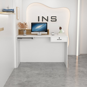 Latest Design Wood Beauty Salon Reception <b>Desk</b> for Hospital Gym Mall School Hotel Use Modern Contemporary Commercial Furniture - Product Image 4