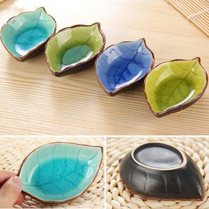 Chinese-style Gravy <strong>Boats</strong> Ceramic Leaf Ceramic Tableware Kitchen Restaurant Multi-purpose Sauce Dish - Product Image 6