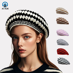 <span class=keywords><strong>Boina</strong></span> <span class=keywords><strong>de</strong></span> ganchillo ahuecada <span class=keywords><strong>de</strong></span> moda Retro <span class=keywords><strong>de</strong></span> arte recién llegado <span class=keywords><strong>de</strong></span> otoño personalizada <span class=keywords><strong>boina</strong></span> <span class=keywords><strong>de</strong></span> sombrero <span class=keywords><strong>de</strong></span> pintor cosido a mano <span class=keywords><strong>para</strong></span> mujer - Product Image 2