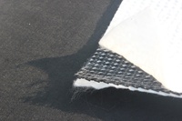 Construction de routes HDPE 3D Composite Drainage Geonet Filet de drainage composite tridimensionnel