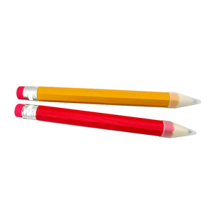 Crayon géant en bois avec capuchon - Plusieurs couleurs pour la maison, les fournitures scolaires, les enfants, les enfants d'âge préscolaire - Product Image 3