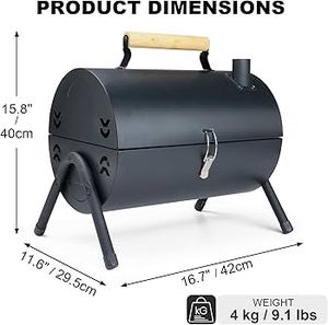 Parrilla Portátil <span class=keywords><strong>de</strong></span> <span class=keywords><strong>Carbón</strong></span> Tipo Barril T1, Parrilla <span class=keywords><strong>de</strong></span> <span class=keywords><strong>Carbón</strong></span> <span class=keywords><strong>para</strong></span> Exteriores <span class=keywords><strong>para</strong></span> Restaurante, Parrilla <span class=keywords><strong>de</strong></span> <span class=keywords><strong>Carbón</strong></span> <span class=keywords><strong>de</strong></span> Acero Inoxidable con Tapa en Venta - Product Image 5