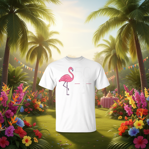 Camiseta de los 50 Años del Flamingo, Camiseta Promocional del 50 Aniversario del Flamingo - Product Image 3