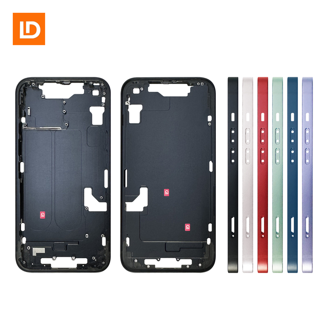 For 14/15/16 Series Middle Frame Bezel Plate Glass Housing Replacement for Pro/Pro Max Models