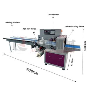 Automatische Kissenbeutel-Kohle-Brikett-Verpackungsmaschine zum Günstigen Preis - Product Image 6