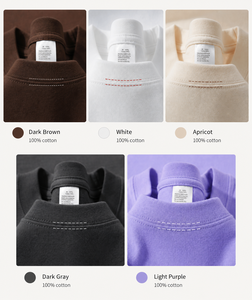 Custom 500G Heavyweight 100% Cotton T Shirt OEM ODM Oversized Unisex Crew Neck Blank Short Sleeve <b>Tee</b> with Logo - Product Image 6