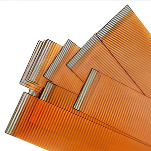 Cabo FPC Eletrônico OEM ODM com Passo de 0.3mm, 0.5mm, 0.8mm, 1.0mm, 1.25mm, 4-96 Pinos, Material PET - Product Image 1
