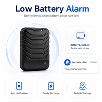 YK-K3 Rastreador GPS Inalámbrico GSM 2G de 5000mAh con Fuerte Imán, Localizador LBS WiFi, Sensor de Luz, Alarma, Estadísticas de Kilometraje y Actualización Remota OTA