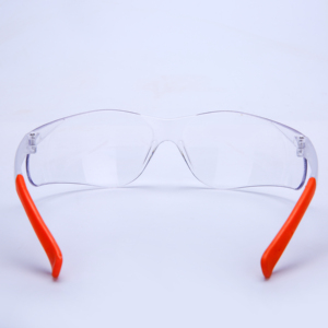Vente d'usine lunettes de sécurité transparentes CE approuvé EN166 Protection des yeux avec cadre en nylon PC anti-buée et lentille en polycarbonate - Product Image 2