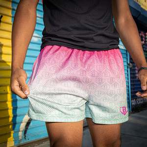 Shorts <span class=keywords><strong>de</strong></span> sport vintage pour garçons pour l'entraînement et la course <span class=keywords><strong>Bermuda</strong></span> tricoté décontracté avec fermeture à cordon Style Hip Hop <span class=keywords><strong>de</strong></span> rue - Product Image 5