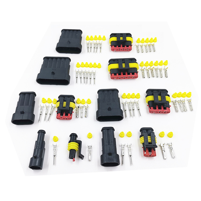 Manufacturer Price Amp Connector Automotive Electrical Connectors 2 Pin Waterproof Male Female Quick Connector