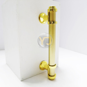 Cabinet Handles Gold Stainless Steel Cylindrical Modern Minimalist <b>Wardrobe</b> <b>Hardware</b> Durable - Product Image 1