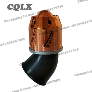<span class=keywords><strong>Filtre</strong></span> à <span class=keywords><strong>AIR</strong></span> de moto à haut débit 51 55 60MM universel pour <span class=keywords><strong>MOTOCROSS</strong></span> SCOOTER nettoyeur de dosettes d'<span class=keywords><strong>air</strong></span> 2.2 pouces lavable et réutilisable AF1002 - Product Image 1