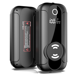 Профессиональное портативное пусковое устройство 8000 мАч 12В для автомобиля, грузовика и других транспортных средств, с функцией повербанка и бустера для экстренного запуска и зарядки - Product Image 4