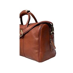 Bolsa de Viaje de Cuero Genuino para Hombre y Mujer, Bolsa para Ropa, la Mejor Bolsa de Mano de Cuero Auténtico para Unisex, Proveedores Premium - Product Image 2