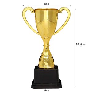Trofeo de Plástico Verde con Impresión en Dorado, 26g, Tamaño Pequeño, para Niños, Competiciones Escolares, Caligrafía, Danza, Deportes - Product Image 2