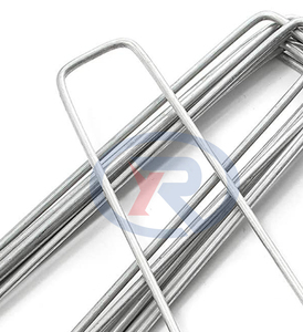 Clous en U galvanisés, piquets métalliques pour gazon - Product Image 4