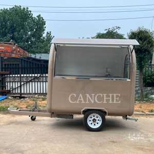 รถบรรทุกอาหารไหลเวียนอากาศแบบกำหนดเอง | รถขายอาหารเคลื่อนที่สำหรับขายในบาร์และกาแฟ - Product Image 2