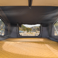 Tenda Atap CAMPAX Berbahan Aluminium Alloy Kelas Penerbangan, Cangkang Keras, 2-4 Orang, Empat Musim, Dua Lapis, Satu Kamar Tidur, Pemasangan Cepat Otomatis
