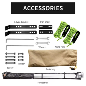 Tenda da sole indipendente Oxford con lato sinistro di 270 gradi <span class=keywords><strong>per</strong></span> <span class=keywords><strong>campeggio</strong></span> fuoristrada 4WD/4x4 <span class=keywords><strong>per</strong></span> <span class=keywords><strong>roulotte</strong></span> RV all'aperto - Product Image 5
