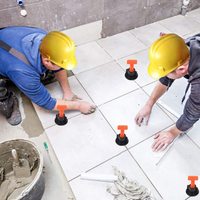 Cales et clips de nivellement de carreaux de base pour une installation rapide du carrelage