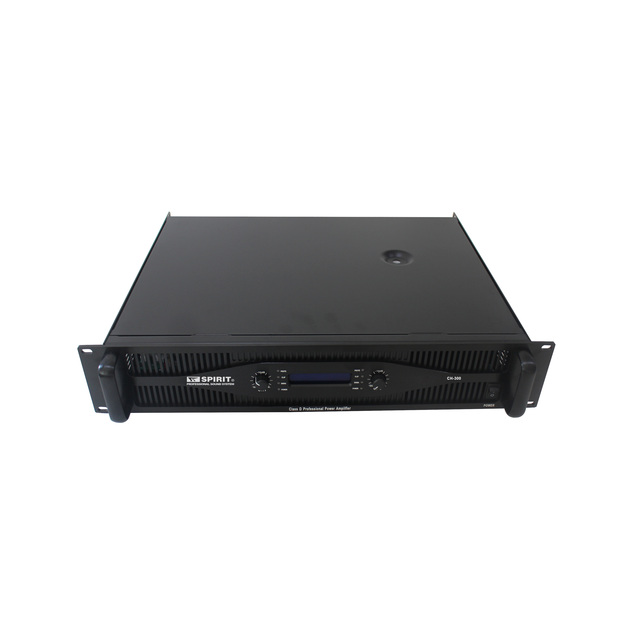 High Performance Top Seller Manufacture Professional Power Amplifier 300Wx2 Powerful PA Amplifier with 2 Zones