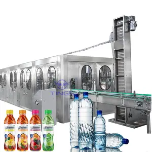 China 500ML Full Automatic 3 in 1 Mini Small Business Scale Glass Bottle Mineral Pure Drinking Water Filling Machine Line Price