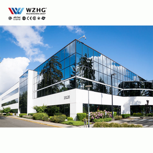 Taller de acero contemporáneo Diseño moderno Prediseñado para una funcionalidad óptima Uso en garaje industrial Vida útil de 50 años - Product Image 1