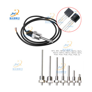 Sonda de Temperatura Digital a Prueba de Agua con Rosca de Acero Inoxidable, Rango de -40~+125, para Sondas G1/2-G3/4, 1 Año de Garantía - Product Image 2
