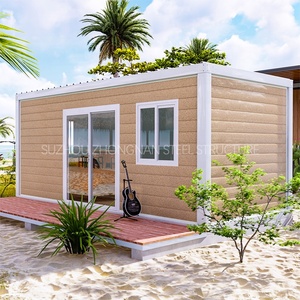 Casas Prefabricadas Elegantes y Pequeñas, Diseño <span class=keywords><strong>de</strong></span> Contenedor, Casas Móviles Prefabricadas Tipo Cabaña, Venta al Por Mayor - Product Image 4
