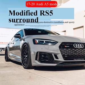 2017-2024 pour <span class=keywords><strong>Audi</strong></span> A5 Kit carrosserie mise à niveau haute qualité <span class=keywords><strong>RS5</strong></span> calandre jupe latérale diffuseur arrière assemblage de pare-chocs avant et arrière - Product Image 6