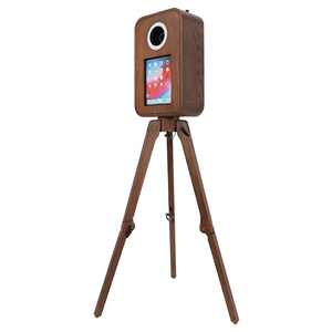 TOPS Offerta Speciale: Cabina Fotografica in Legno Retrò <span class=keywords><strong>per</strong></span> iPad 12.9", Compatibile con Fotocamere DSLR, Scatola in Quercia Rossa <span class=keywords><strong>per</strong></span> Selfie e <span class=keywords><strong>Stampa</strong></span> Istantanea - Product Image 3