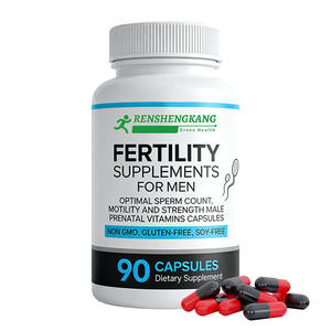 Erkekler için OEM ODM özel etiket doğurganlık takviyeleri Optimal <span class=keywords><strong>Sperm</strong></span> sayısı motilite ve gücü erkek Prenatal vitamin kapsül - Product Image 2