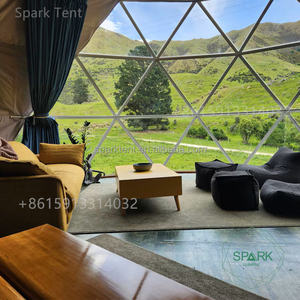 Tente dôme préfabriquée <span class=keywords><strong>yourte</strong></span>/tente igloo dôme en PVC avec glamping - Product Image 1