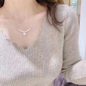 Collier rétro français Zhizhen, élégant, perle d'eau douce, style classique polyvalent, nouveau produit de Neckland Wenchi Chine - Product Image 2