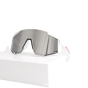 <span class=keywords><strong>Lunettes</strong></span> de soleil de sport de luxe Pra Fashion pour femmes et hommes, protection UV400, verres PC, pour le vélo et le cyclisme - Product Image 6